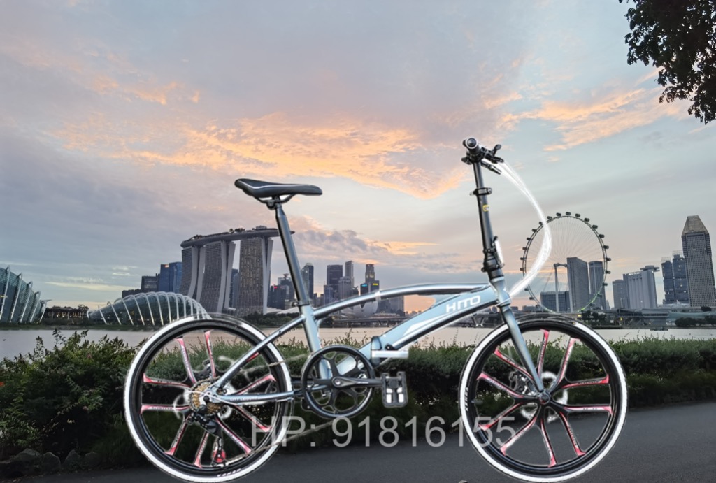 Hito x6 22inch folding bike foldable bicycle 2021 Model (in stock