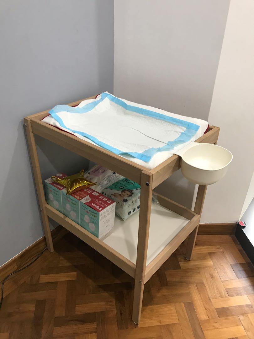 IKEA diaper changing station, Babies & Kids, Baby Nursery & Kids