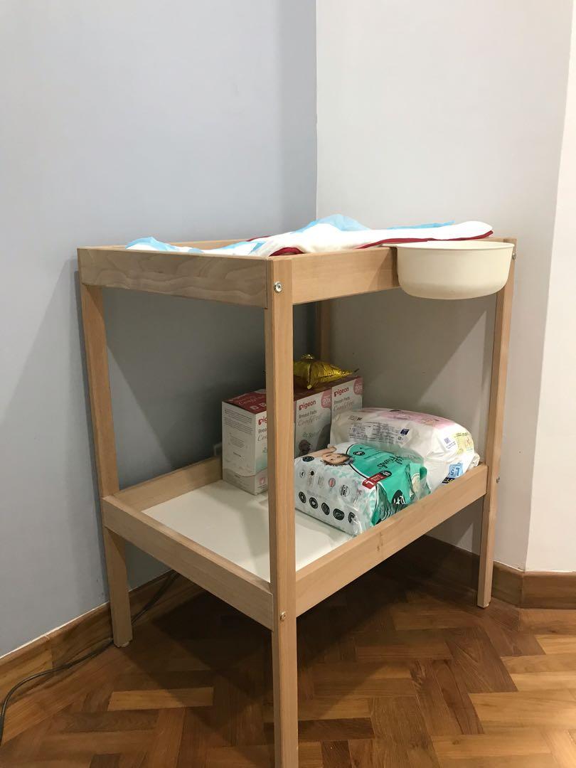 IKEA diaper changing station, Babies & Kids, Baby Nursery & Kids