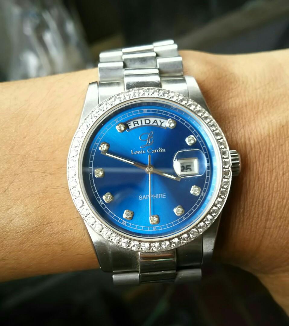 Jam tangan Louis Cardin Fesyen Pria Jam Tangan di Carousell