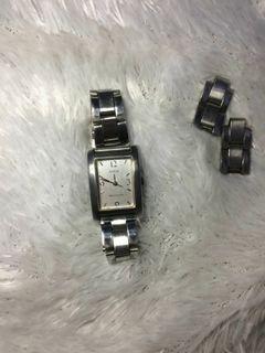 #jualanku Silver Guess woman watch