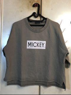 Kaos Mickey Mouse Crop