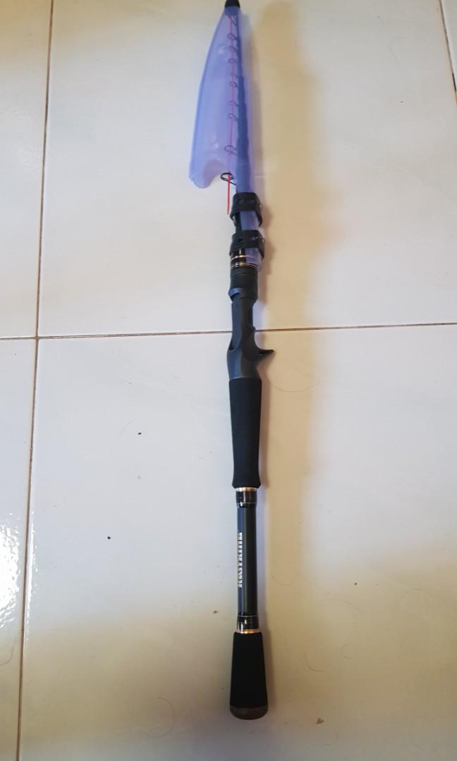 Kastking, telescopic fishing rod, blackhawk 2 baitcasting