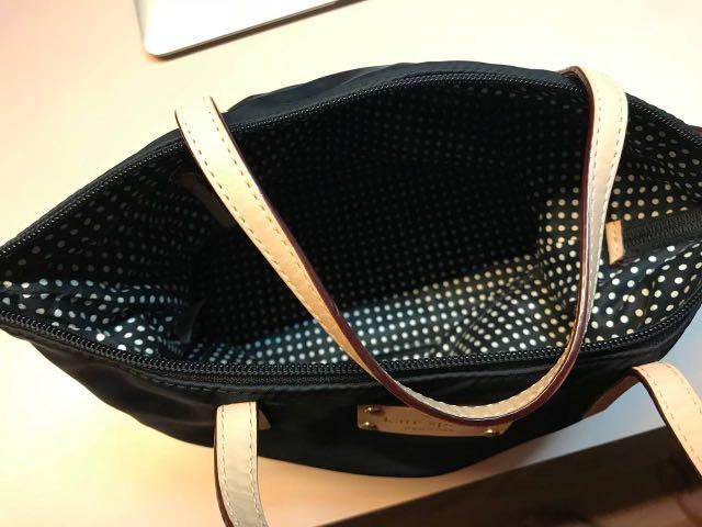 Kate Spade Black Nylon Kennedy Park Sophie Tote