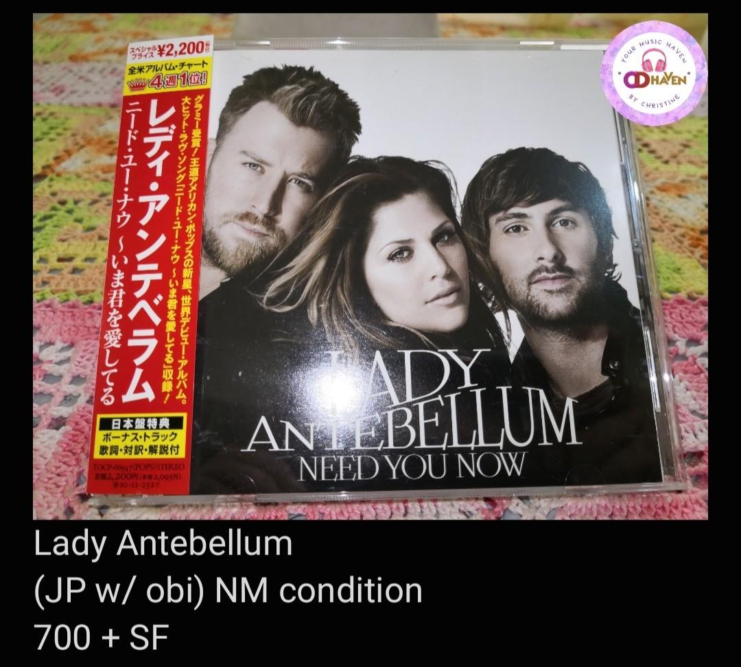 Lady Antebellum Need You Now Unsealed Hobbies Toys Music Media Cds Dvds On Carousell