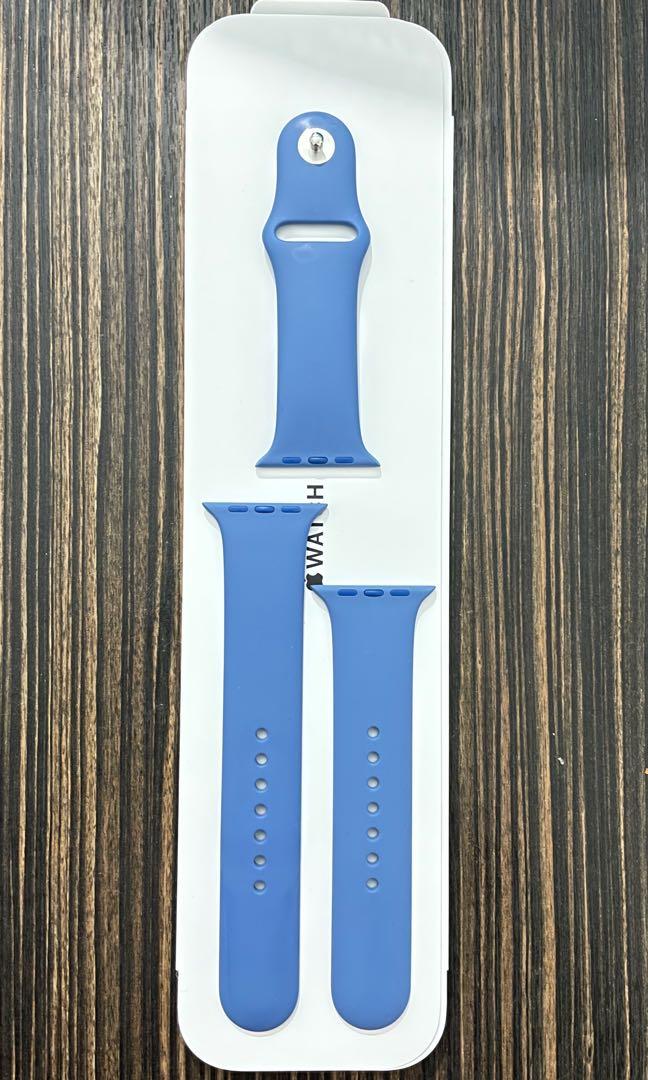 Linen Blue Apple Watch Sport Band 44mm
