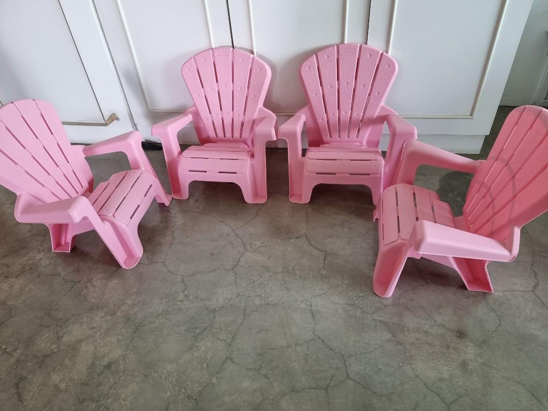 Little Tikes Set of 4 Garden Chairs Babies Kids Baby Nursery
