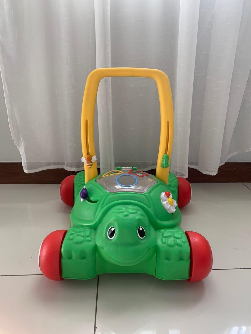 Little tikes turtle walker with pocket storage Babies Kids Infant Playtime on Carousell