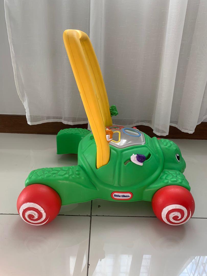 Little tikes turtle walker with pocket storage Babies Kids Infant Playtime on Carousell