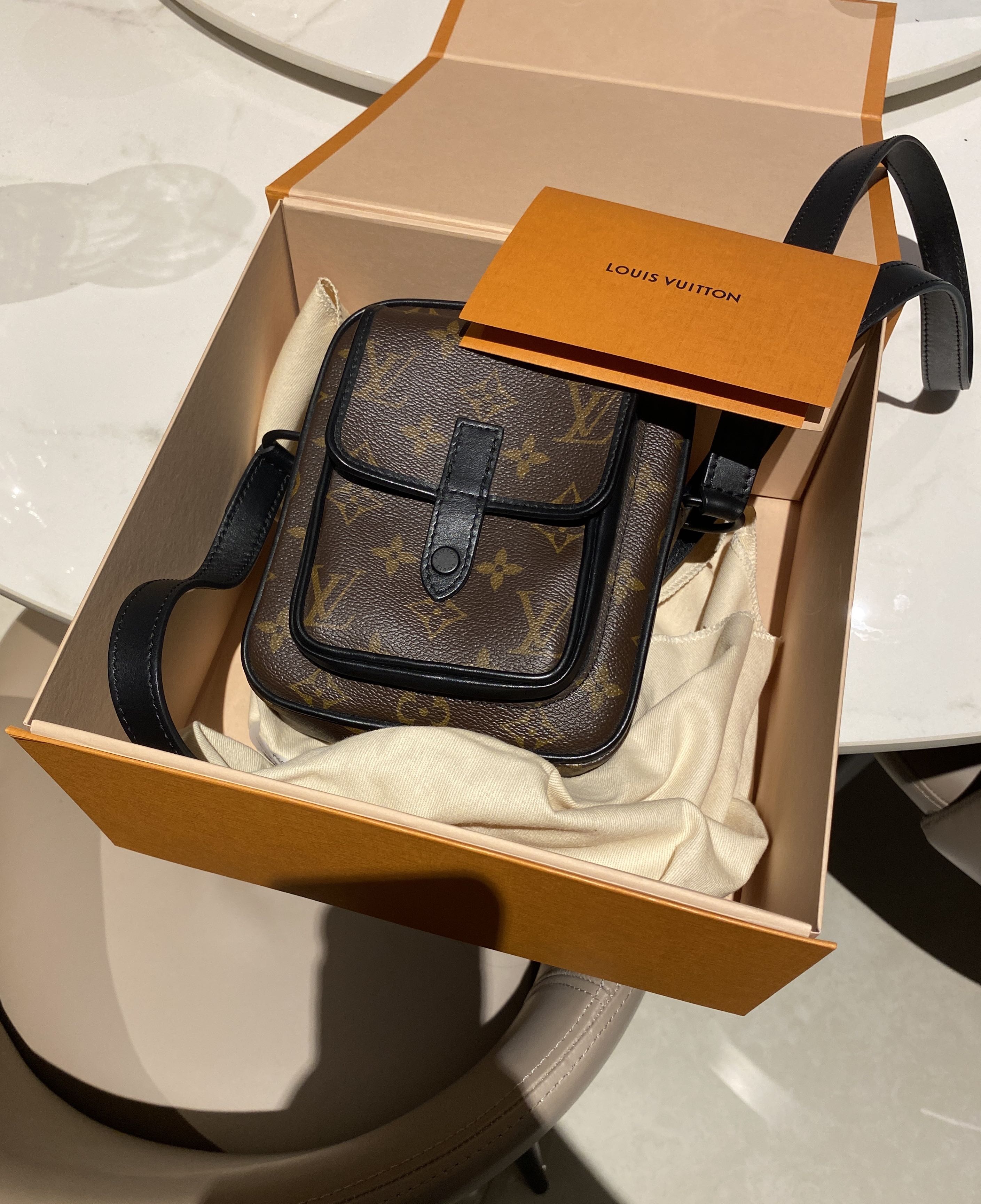 Louis Vuitton Christopher Wearable Wallet, Luxury, Bags & Wallets on ...