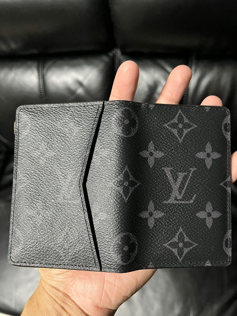 LOUIS VUITTON (LV) POCKET ORGANIZER MONOGRAM ECLIPSE (M61696), Luxury,  Accessories on Carousell