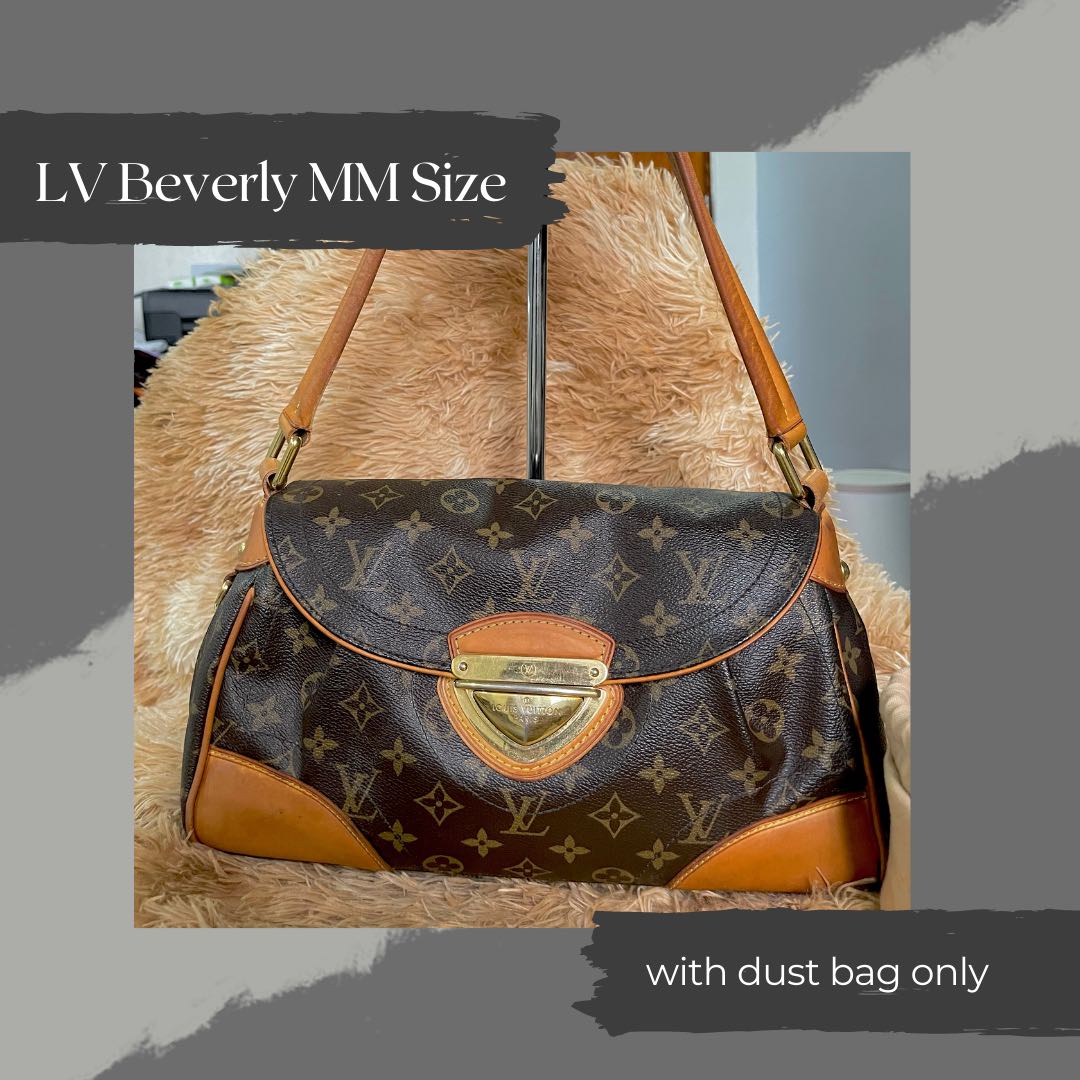 Authentic LV Beverly MM Handbag, Luxury, Bags & Wallets on Carousell