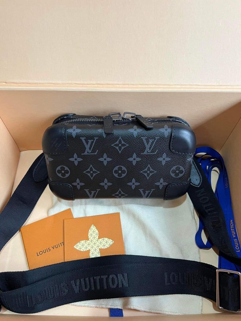 Lv Horizon Clutch Mono Eclipse, Luxury, Bags & Wallets on Carousell