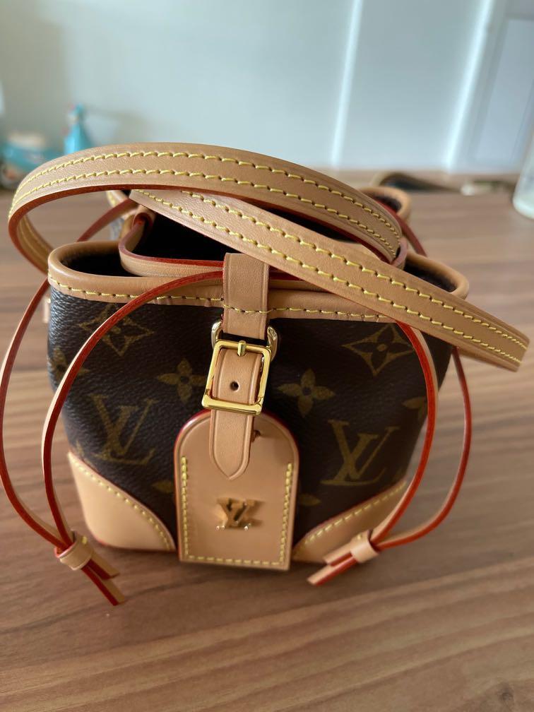 Louis Vuitton LV GHW Mini Noe Shoulder Bag M57099 Monogram Brown