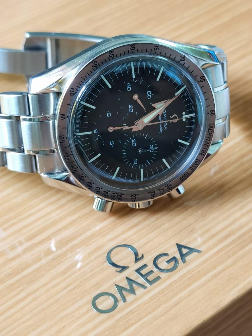 SOLD M Store KL Omega Speedmaster Broad Arrow 1957 Re issue