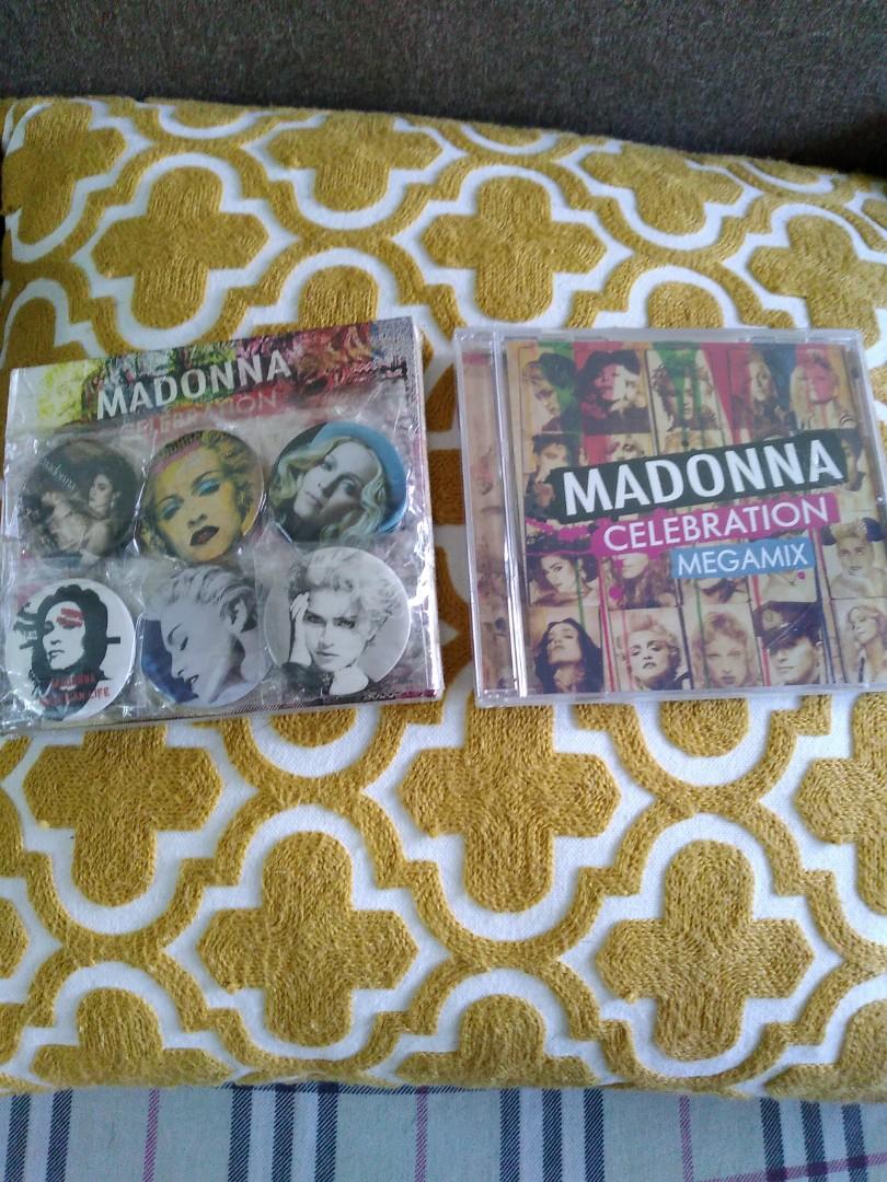 Madonna Celebration CD Albums (Category: CDs & DVDs) located in Antipolo. Submitted by lanetatum (Listing ID 1145651815, Image 1). Description: celebration digipak with pins - 1000 megamix - 1500 (SOLD) both are sealed. Megamix has a few small cracks on the case.
