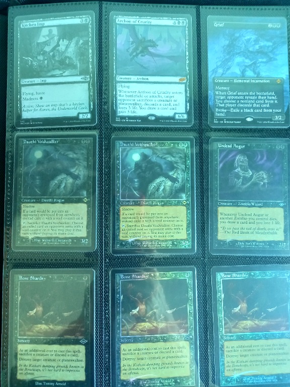 Magic The Gathering [Black] Various Cards For Sale, Hobbies & Toys