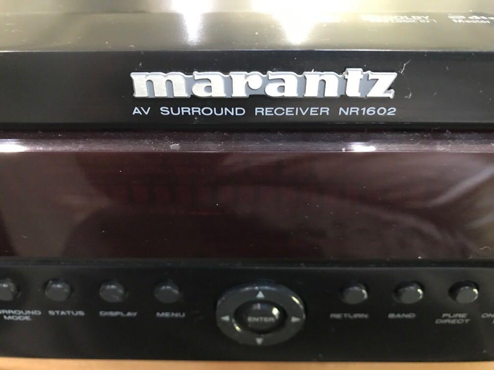 Marantz NR1602 NOT WORKING, TV & Home Appliances, TV & Entertainment
