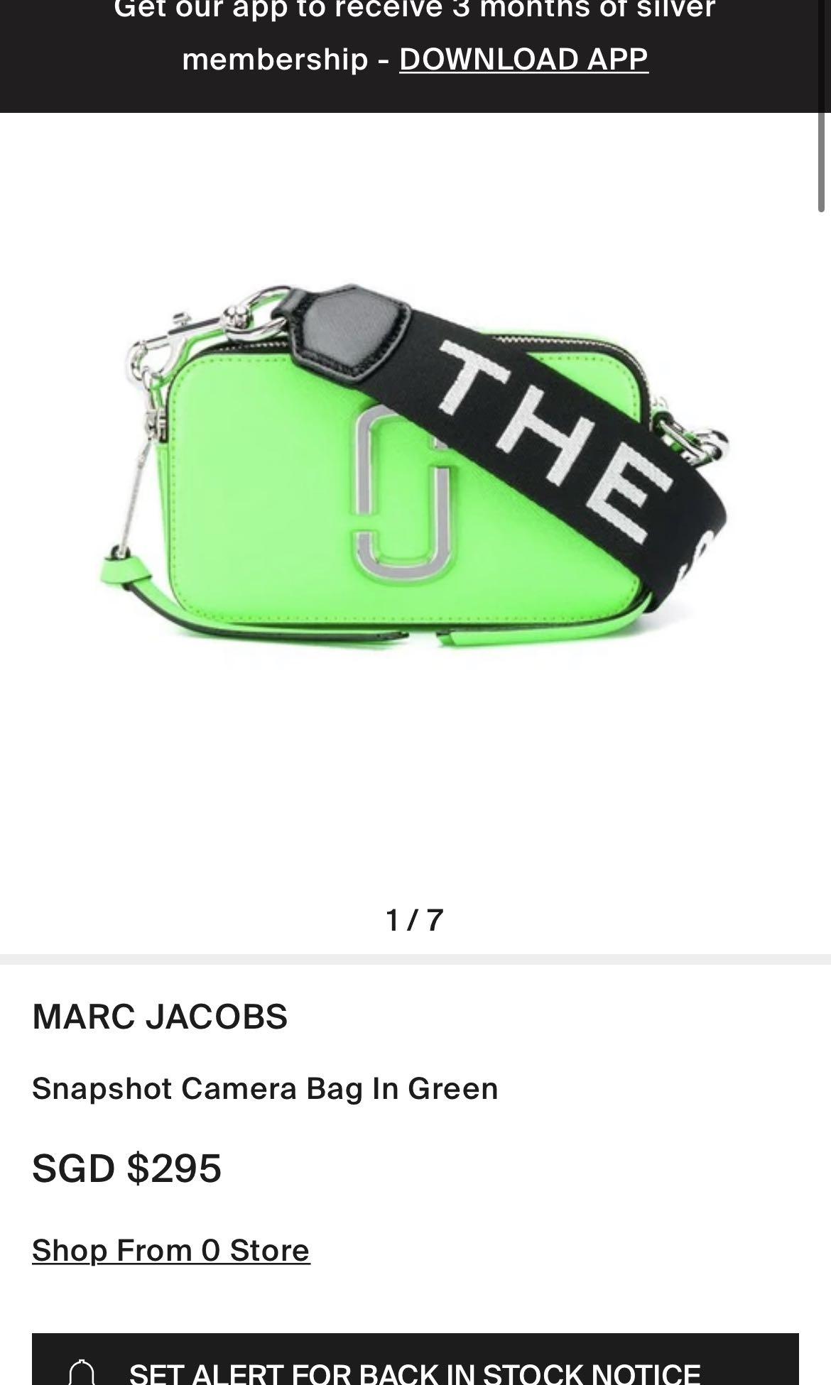 Marc jacobs snapshot neon new arrivals