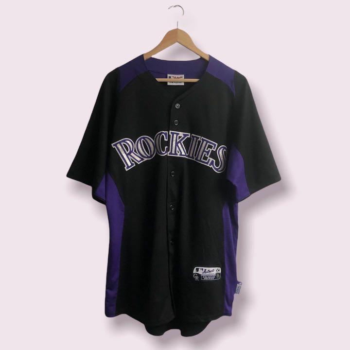 MLB Colorado Rockies Jersey, Men's Fashion, Tops & Sets, Tshirts & Polo  Shirts on Carousell