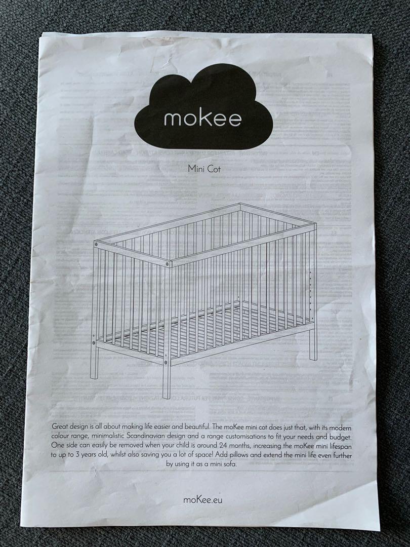 Mokee Cot, Babies & Kids, Baby Nursery & Kids Furniture, Cots & Cribs