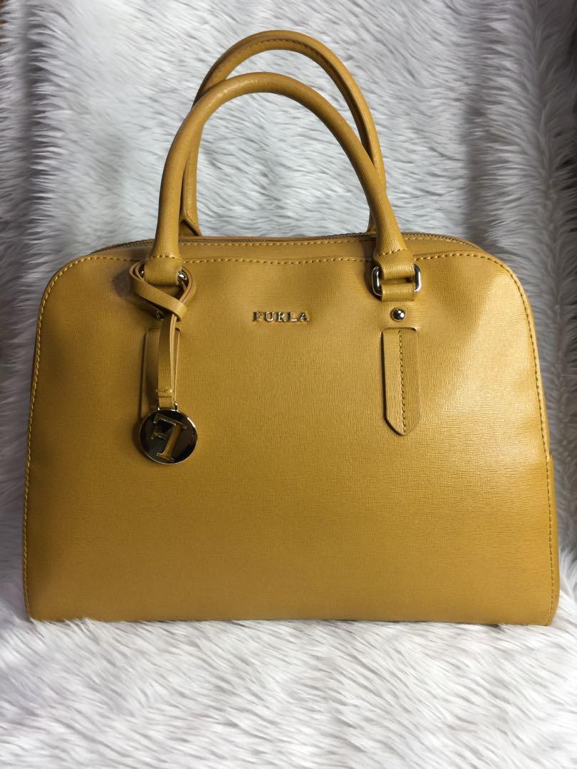 Mustard doctors furla bag