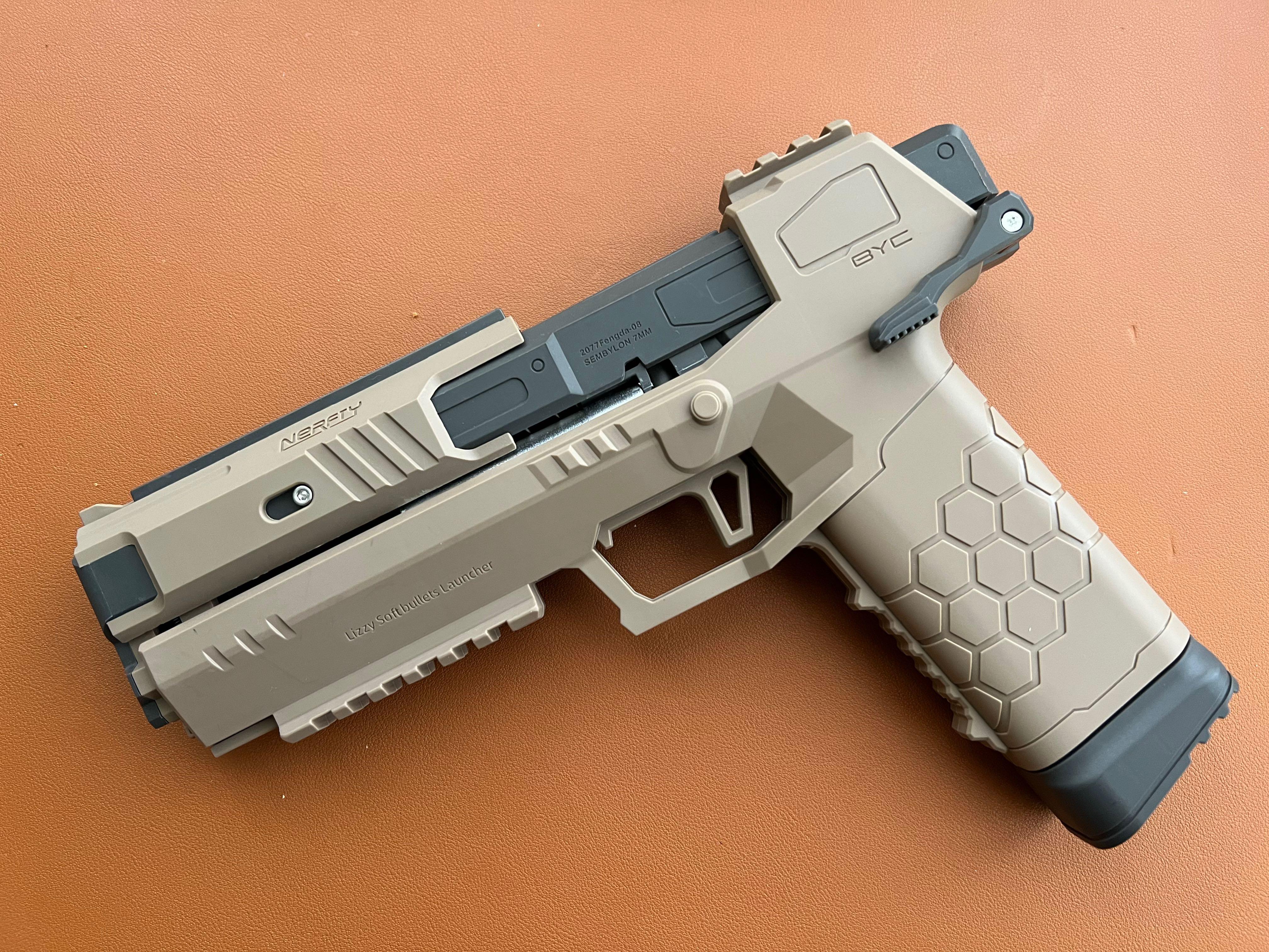 Nerf Lizzie Gecko 2077 blaster, Hobbies & Toys, Toys & Games on Carousell