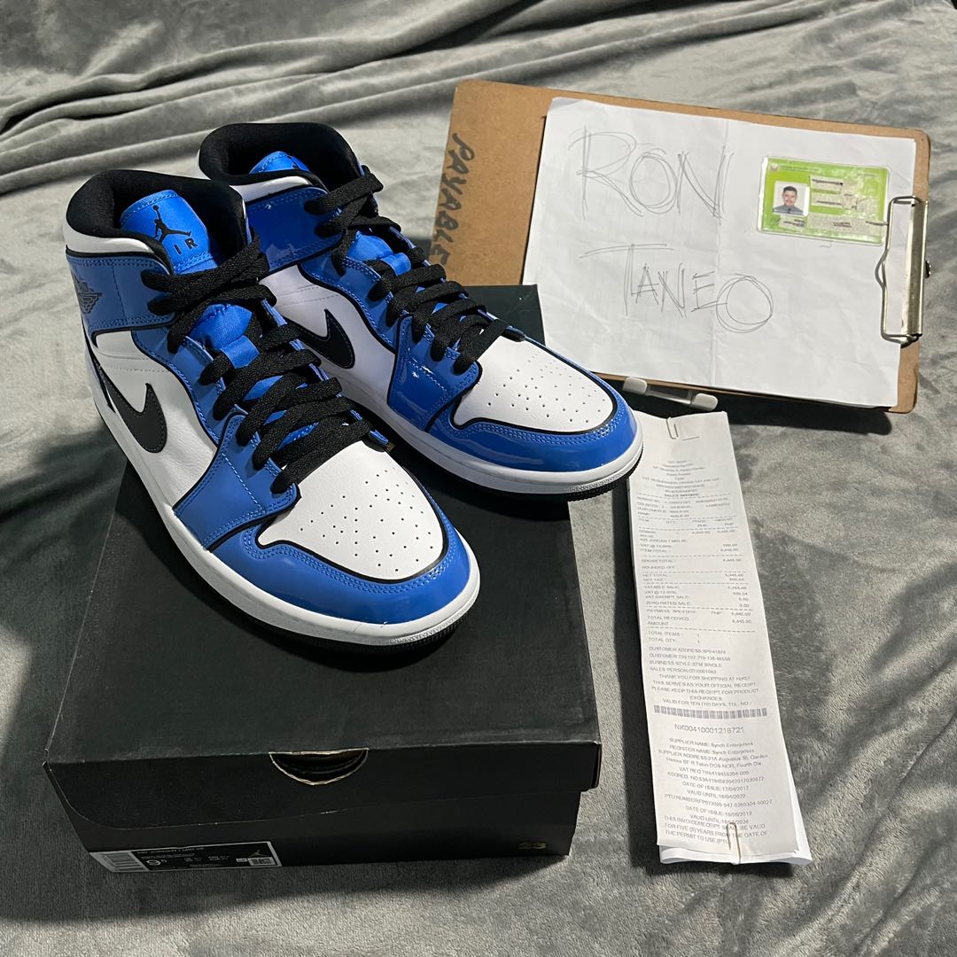jordan 1 signal blue se