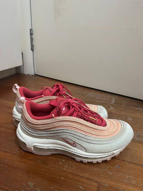 Air max 97 on sale orange and pink
