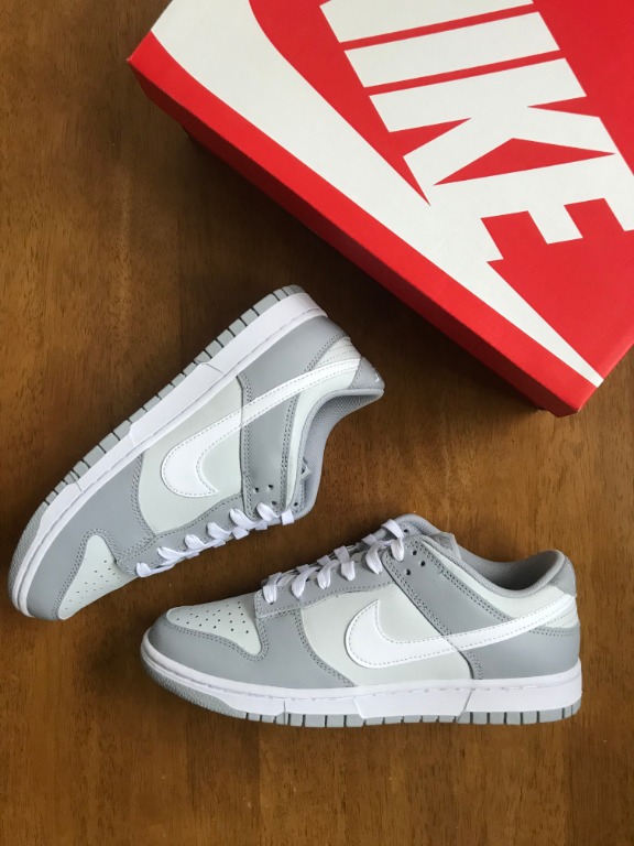 nike dunk platinum grey
