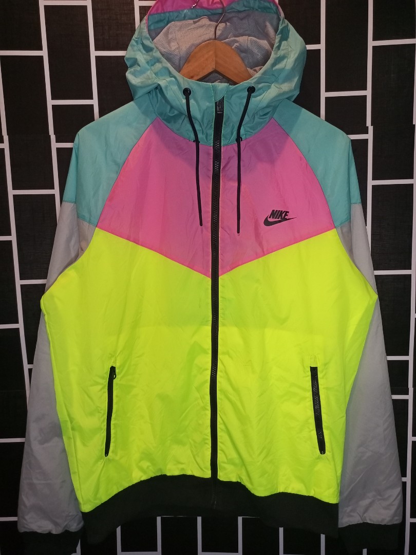 Clear colorful top nike windbreaker