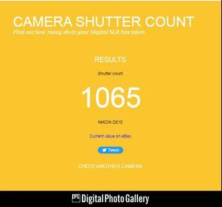 Nikon FX D610 1k SC