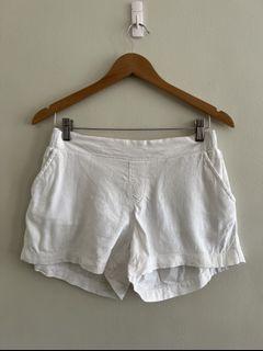 Old navy white linen shorts