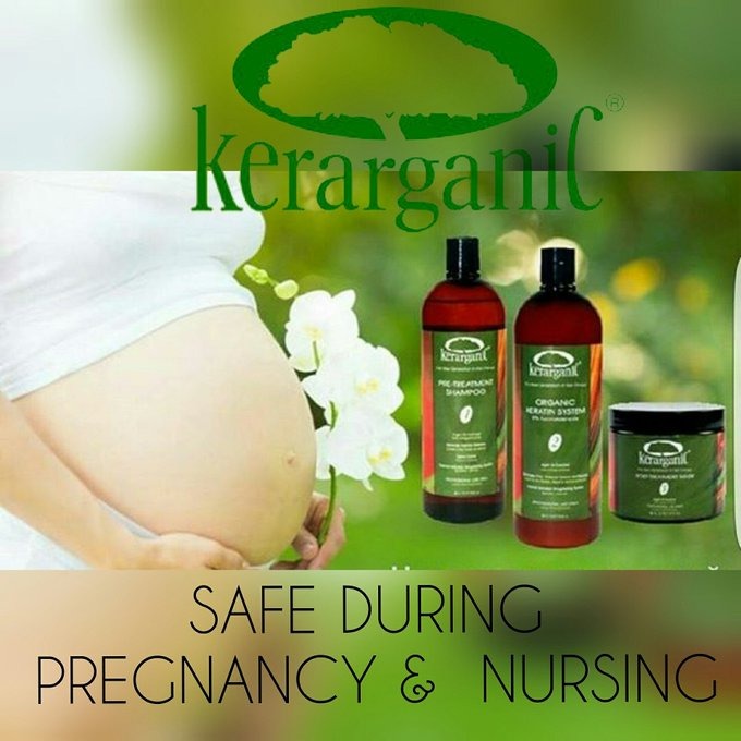 ORGANIC KERATIN TREATMENT WITH ARGAN OIL ( Safe During pregnancy, Safe
