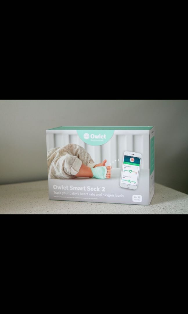 Owlet Smart Sock 2 Baby Monitor Green Babies Kids Baby Monitors On Carousell