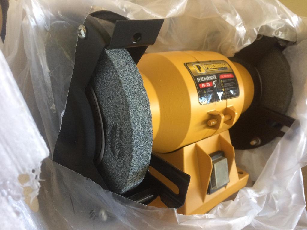 POWERHOUSE BENCH GRINDER (Category: Construction Tools & Equipment) located in Caloocan City. Submitted by cocopure1031 (Listing ID 1145664869, Image 2). Description: POWERHOUSE BENCH GRINDER for sale. BRAND NEW, pure copper. Guiguinto, Bulacan area. Please contact 0933-9839411 or 0915-1792836..