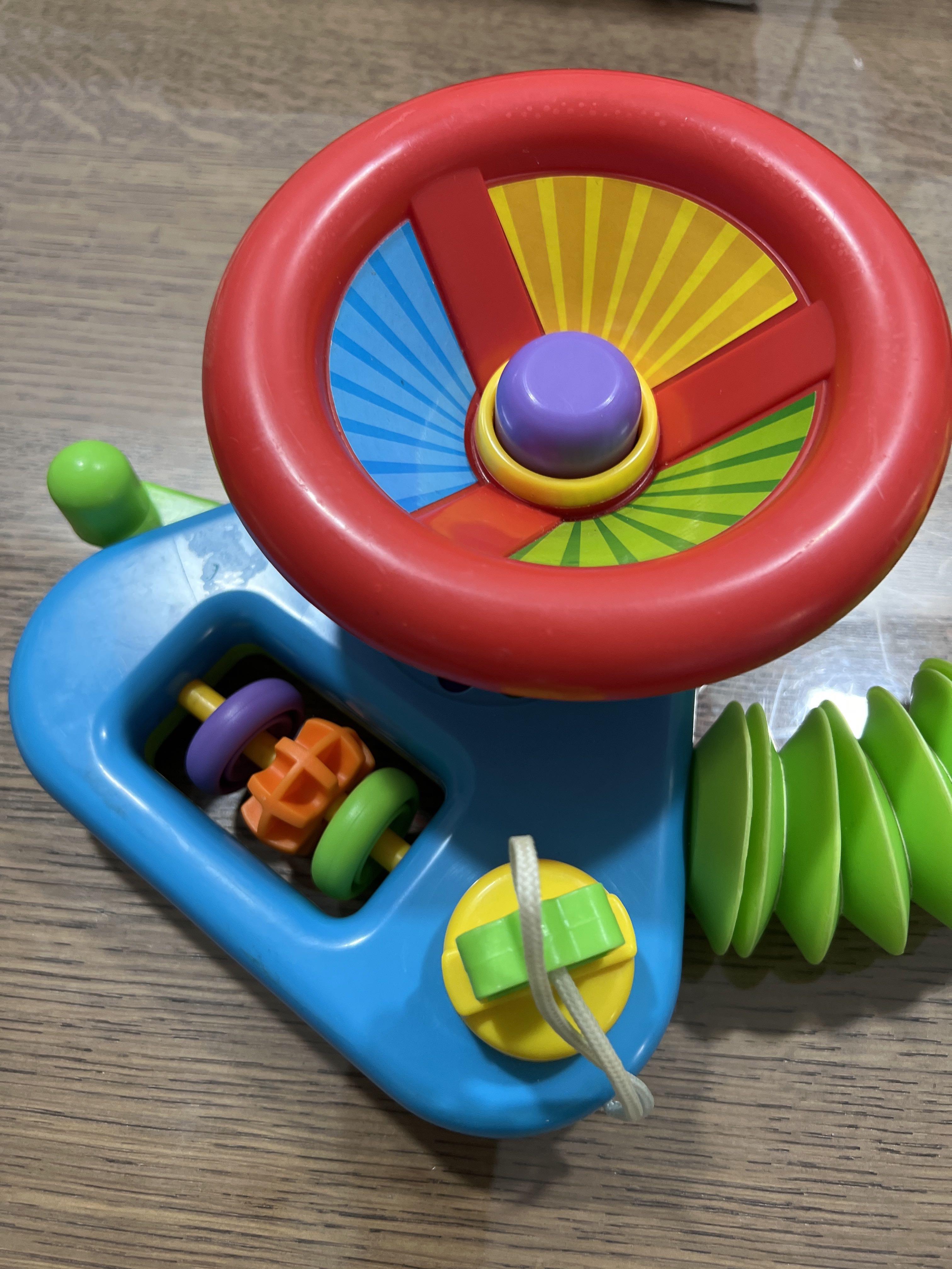 Pram steering wheel shop toy