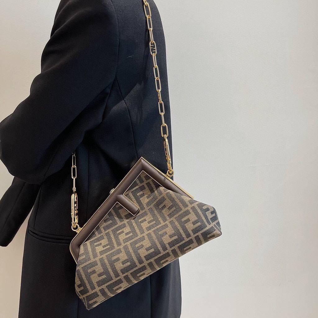 PREMIUM QUALITY- FENDI Baguette Dumpling Bag, Women's Fashion, Bags u0026  Wallets, Tote Bags on Carousell