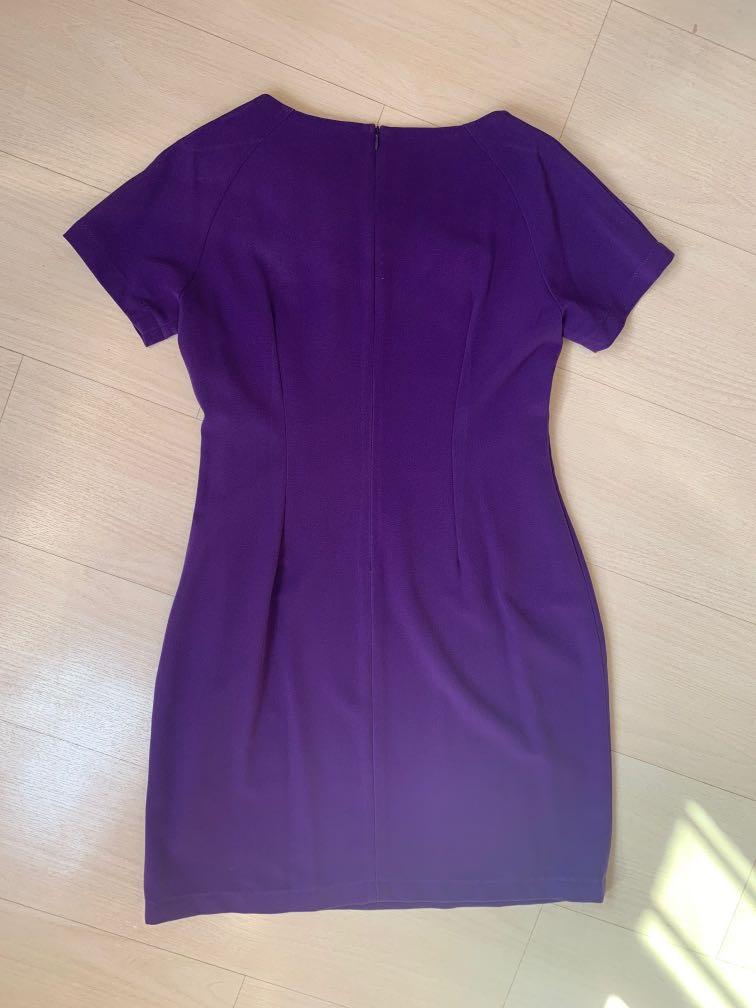 Purple work Dress