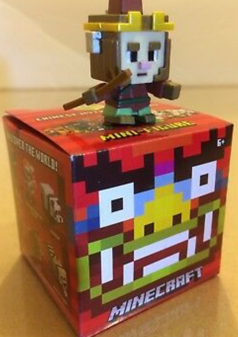 Rare minecraft shop mini figures