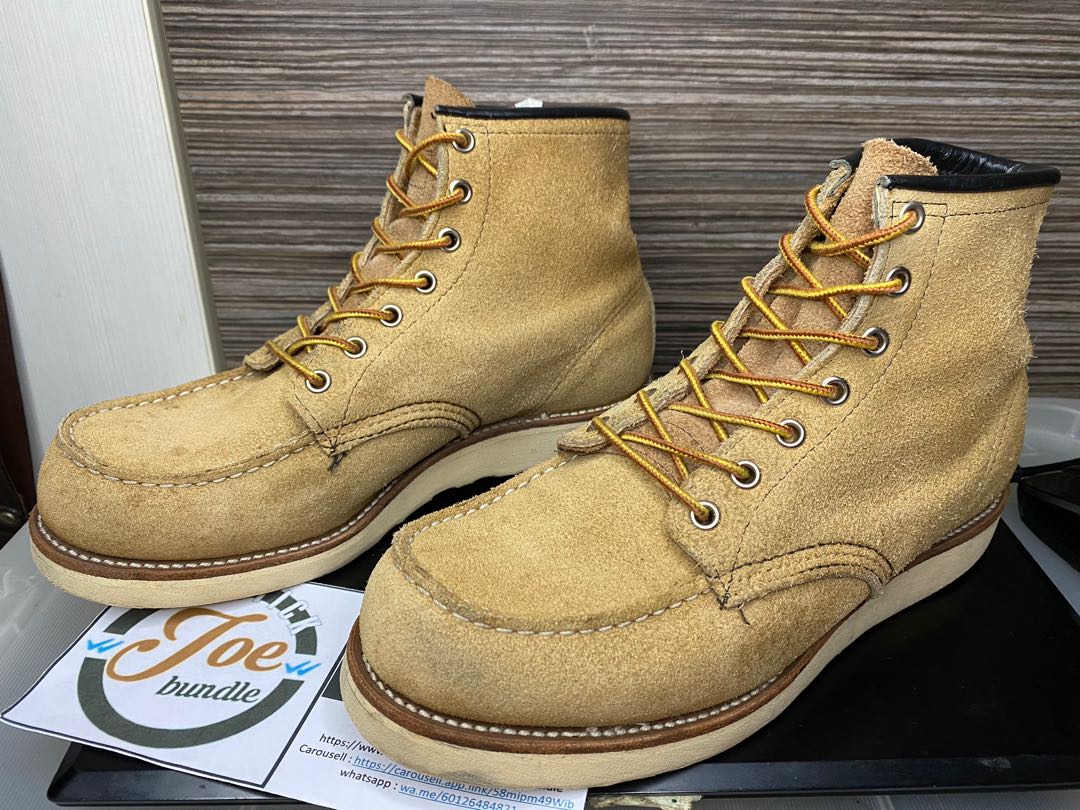 Red wing suede hotsell boots