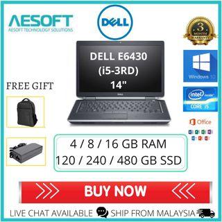 Refurbished Dell E6430 i5-3rd Second Hand Laptop Used Laptop