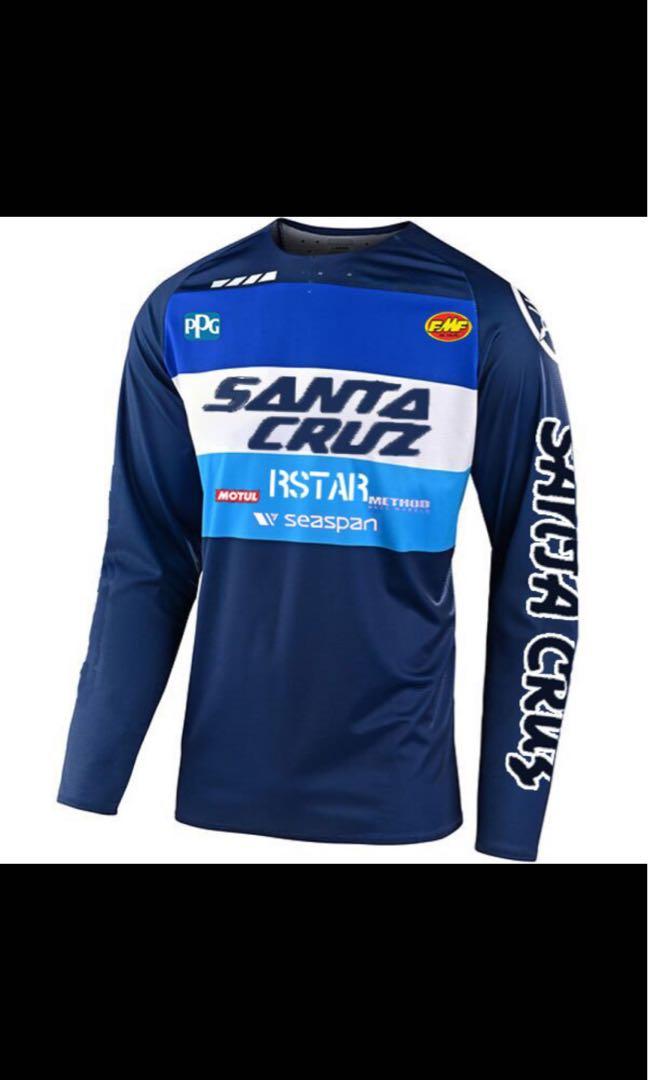 SANTA CRUZ Assorted Jerseys for MTB Motocross BMX Downhill Trail Multiple designs 2022