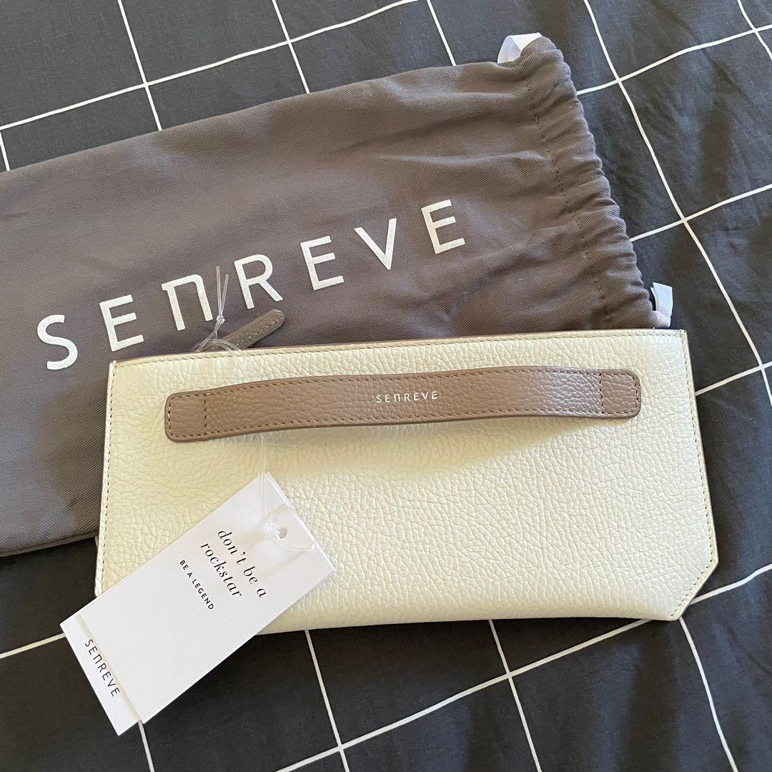 Senreve Colorblock Clutch dolce Vanilla