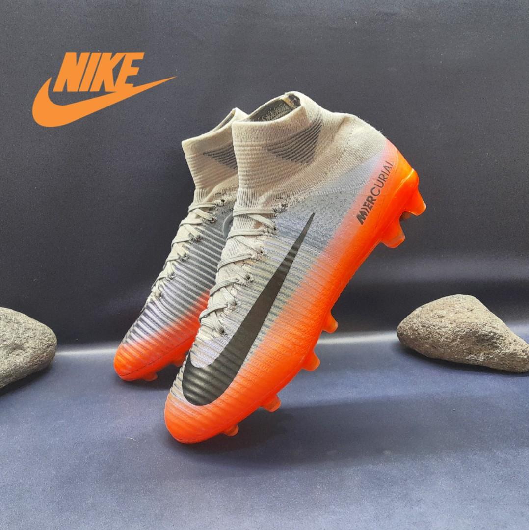 Sepatu Bola Nike 852510 001 Mercurial Superfly V CR7 AG PRO Size 43