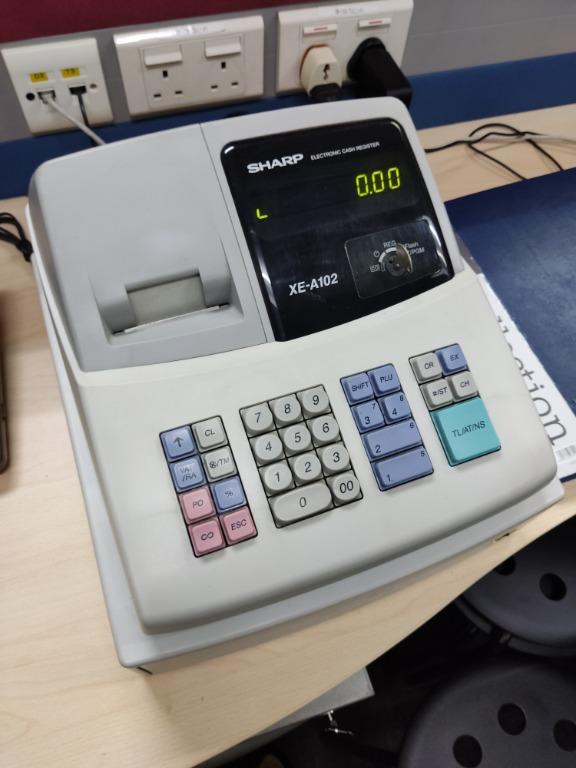 Sharp XEA102 Cash Register, Computers & Tech, Office & Business