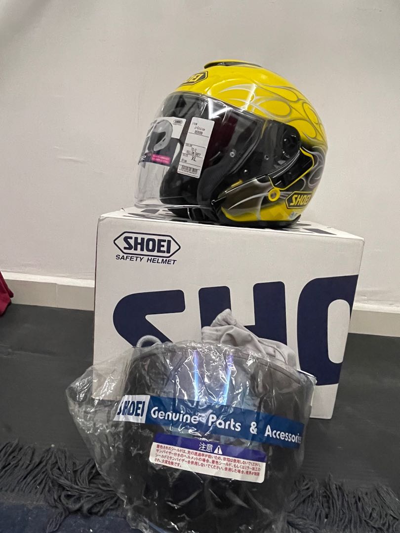 Shoei j cruise clearance reborn yellow