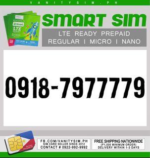 SMART / TNT High-End Special Number Vanity Sim Card