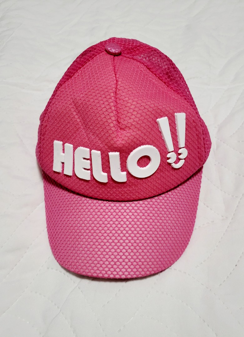 Snap On Girls Pink Hat, Babies \u0026 Kids 