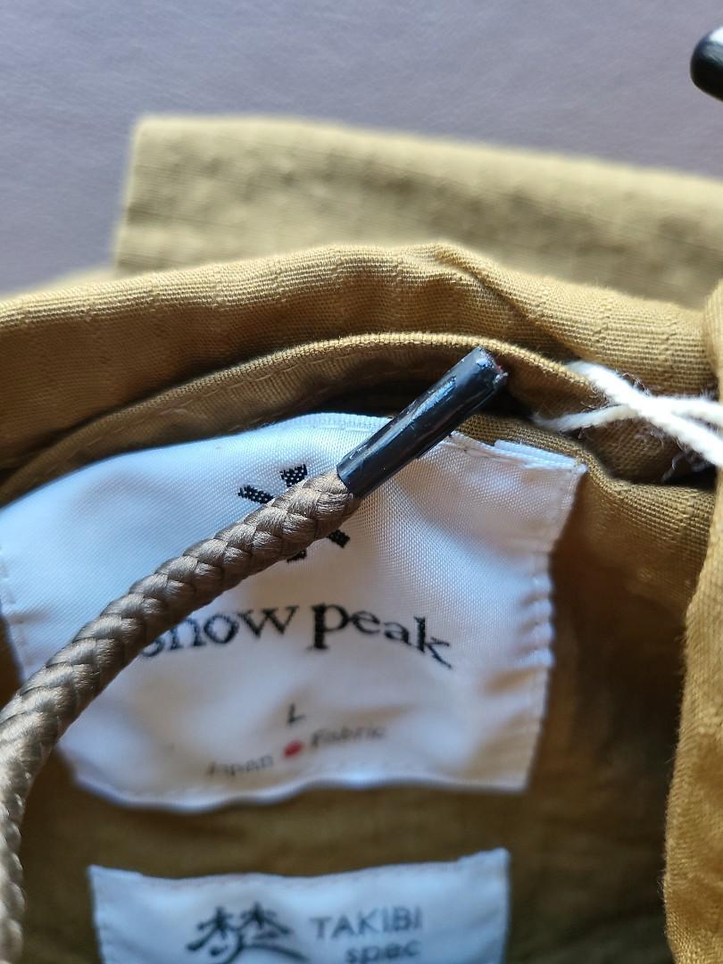 Snow Peak Takibi Jacket 焚四袋露營Parker 山系阻燃外套, 男裝, 外套 